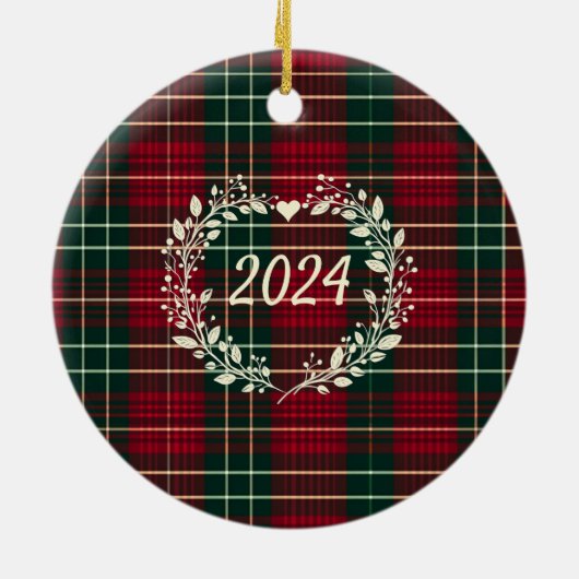 Aangepaste foto Baby's eerste Keramisch Ornament (Achterkant)