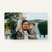 Aangepaste foto badge (Voorkant)