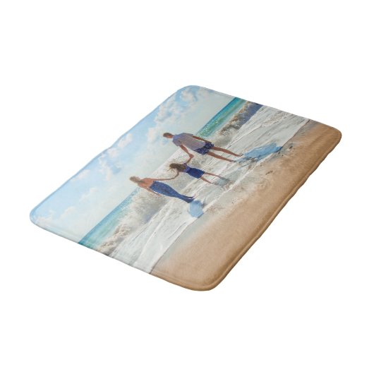 Aangepaste foto badmat met uw eigen ontwerp (Gekanteld)