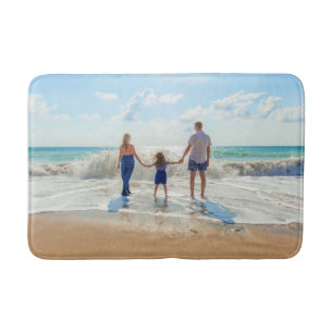 Aangepaste foto badmat met uw foto's ontwerp