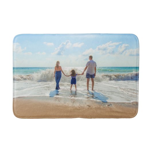 Aangepaste foto badmat met uw foto's ontwerp (Voorkant)