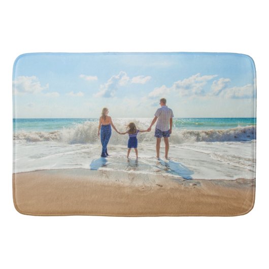 Aangepaste foto badmat Uw eigen ontwerp (Voorkant)