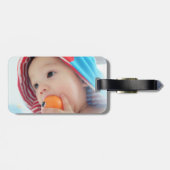 Aangepaste foto bagagelabel (Achterkant horizontaal)