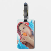 Aangepaste foto bagagelabel (Achterkant verticaal)