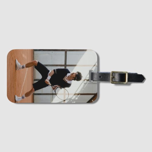 Aangepaste foto bagagelabel (Voorkant (horizontaal))