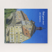 Aangepaste foto, Bamberg Town Hall, Beieren, Duits Legpuzzel (Horizontaal)