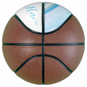 Aangepaste Foto Basketbal Cadeau met Tekst Naam (Rechts)