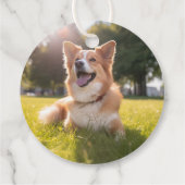 Aangepaste foto bedankjes labels (Achterkant)