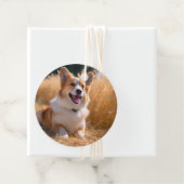 Aangepaste foto bedankjes labels (In situ)