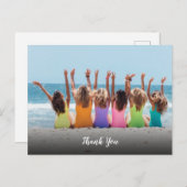 Aangepaste foto Bedankt Briefkaart (Voorkant / Achterkant)