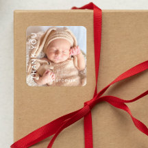 Aangepaste foto Bedankt