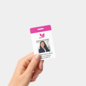 Aangepaste foto Bedrijfs werknemer ID Badge (Handheld)