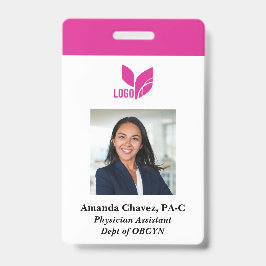 Aangepaste foto Bedrijfs werknemer ID Badge