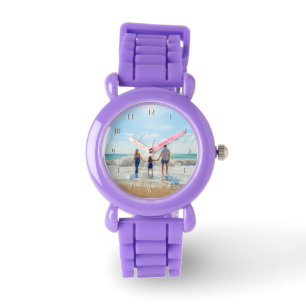 Aangepaste foto Bekijk gepersonaliseerde foto's ca Horloge
