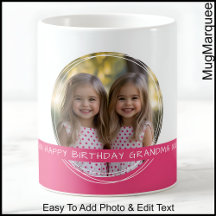 Aangepaste foto & bericht Witte & Roze C58 Memory