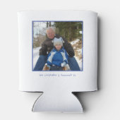 Aangepaste foto Best Ever Grandpa Blikjeskoeler (Achterkant)