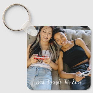 Aangepaste foto Best Friends Forever Custom Sleutelhanger