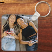 Aangepaste foto Best Friends Forever Custom Sleutelhanger (Achterkant)