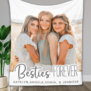 Aangepaste foto Best Friends Forever Fleece Blanke