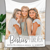 Aangepaste foto Best Friends Forever Fleece Blanke Deken