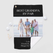 Aangepaste foto Best Grandpa by Par Golfhanddoek (Insitu)