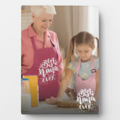 Aangepaste foto Best Nana Ever Grandma Gift Fotoplaat (voorkant)