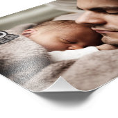 Aangepaste foto BESTE DAD OOIT Foto Afdruk (Hoek)