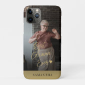 Aangepaste foto beste grootmaanscriptnaam geperson Case-Mate iPhone case (Achterkant)