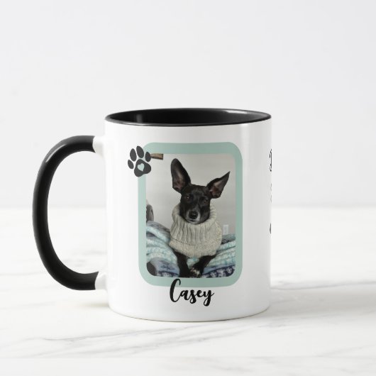 Aangepaste foto Beste hond ooit Mok (Links)