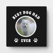 Aangepaste foto beste hond vader ooit fotoplaat (Voorkant)