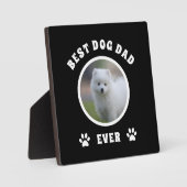Aangepaste foto beste hond vader ooit fotoplaat (Voorkant)