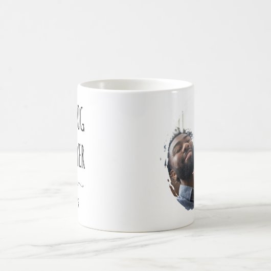 Aangepaste Foto Beste hond vader ooit Koffiemok (Center)