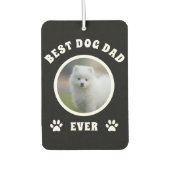 Aangepaste foto beste hond vader ooit luchtverfrisser (Voorkant)