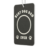 Aangepaste foto beste hond vader ooit luchtverfrisser (Links)