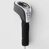 Aangepaste foto Beste hondenpapa bij Par White Golfheadcover (Schuin)