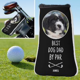 Aangepaste foto Beste hondenpapa door Par Zwarte P Golfheadcover