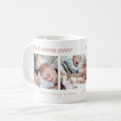 Aangepaste foto beste mam ooit koffiemok (Voorkant links)