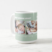 Aangepaste foto beste mam ooit koffiemok (Voorkant links)