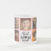 Aangepaste foto beste mam ooit matglas koffiemok (Center)