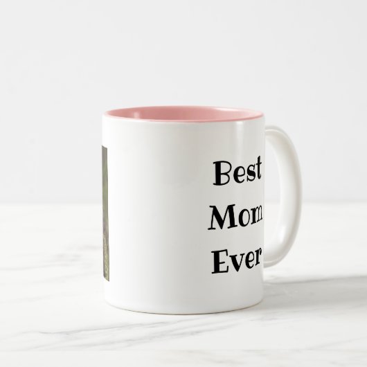 Aangepaste foto Beste Mam ooit Mok (Voorkant rechts)