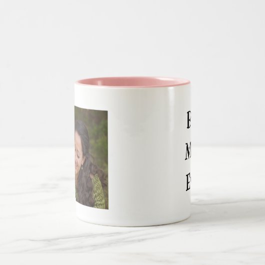 Aangepaste foto Beste Mam ooit Mok (Center)