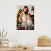 Aangepaste foto beste mam ooit poster (Keuken)