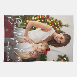 Aangepaste foto beste mam ooit theedoek