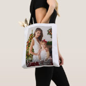 Aangepaste foto beste mam ooit tote bag (Dichtbij)