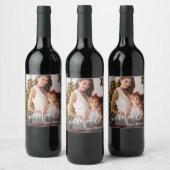 Aangepaste foto beste mam ooit wijn etiket (Flessen)