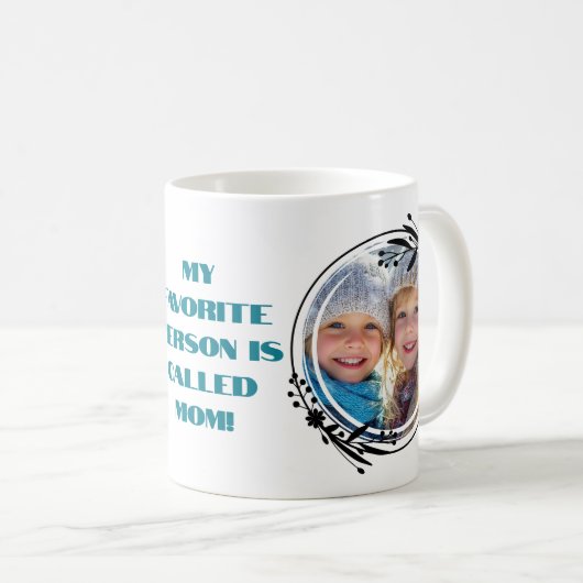 Aangepaste foto Beste moeder ooit moederdag Koffiemok (Voorkant rechts)