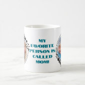 Aangepaste foto Beste moeder ooit moederdag Koffiemok (Center)