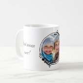 Aangepaste foto Beste moeder ooit moederdag Koffiemok (Voorkant links)