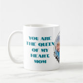 Aangepaste foto Beste moeder ooit moederdag Koffiemok (Links)