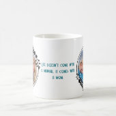 Aangepaste foto Beste moeder ooit moederdag Koffiemok (Center)